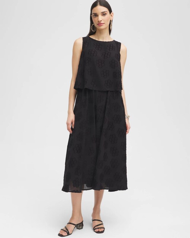 Black Label Layered Popover Dress - image 2